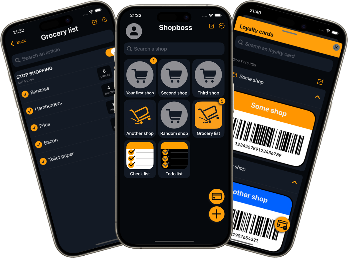 ShopBoss Screenshots